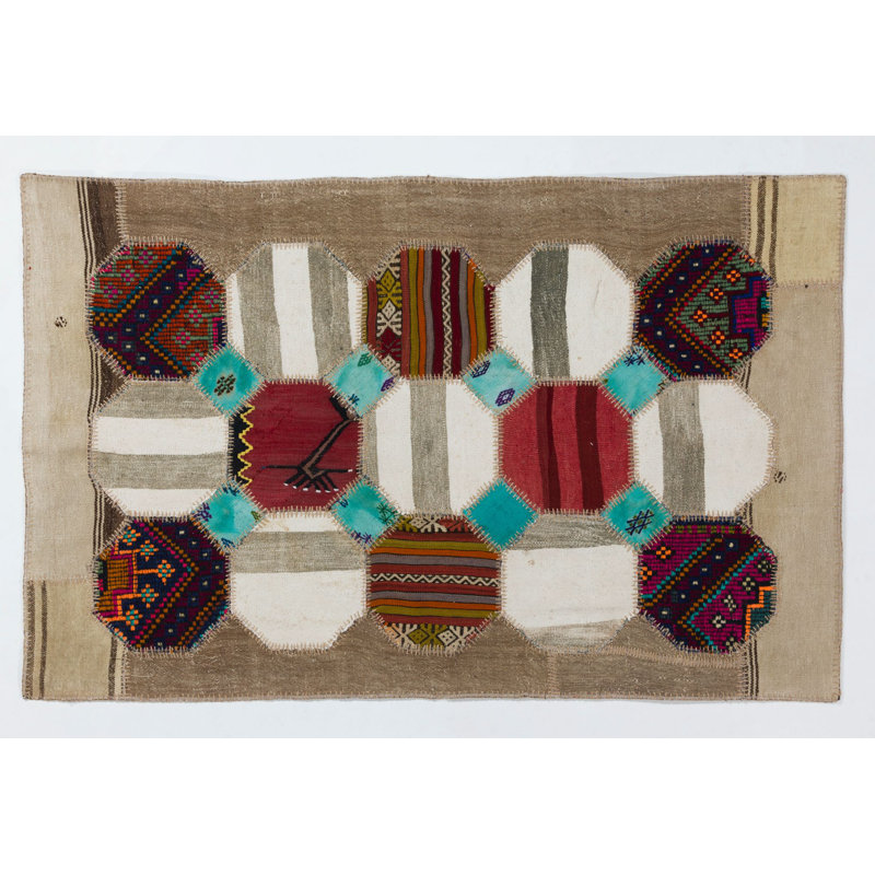 Tapis patchwork 4 pi x 6 pi Anatolian