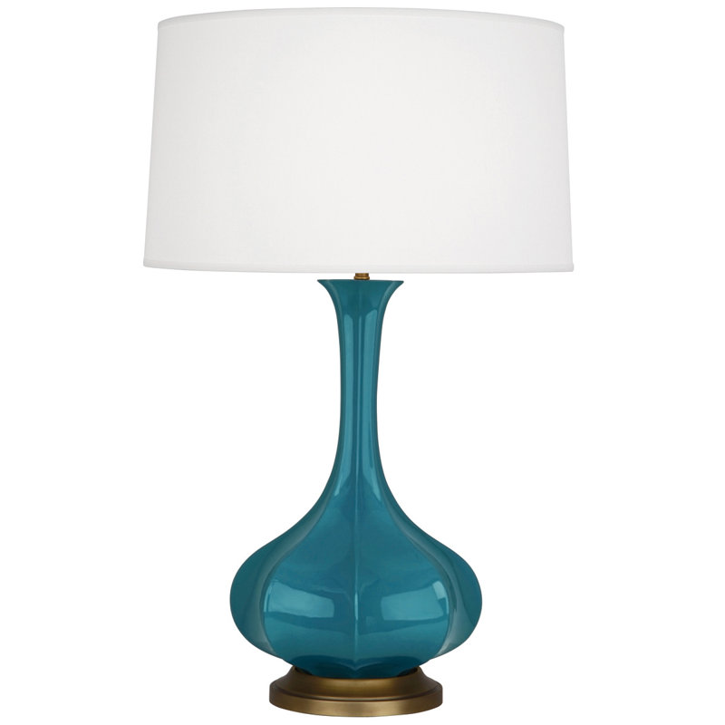 Pike Table Lamp, Peacock
