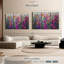 «Hollyhocks Inspired By Pollock» sur-189076566