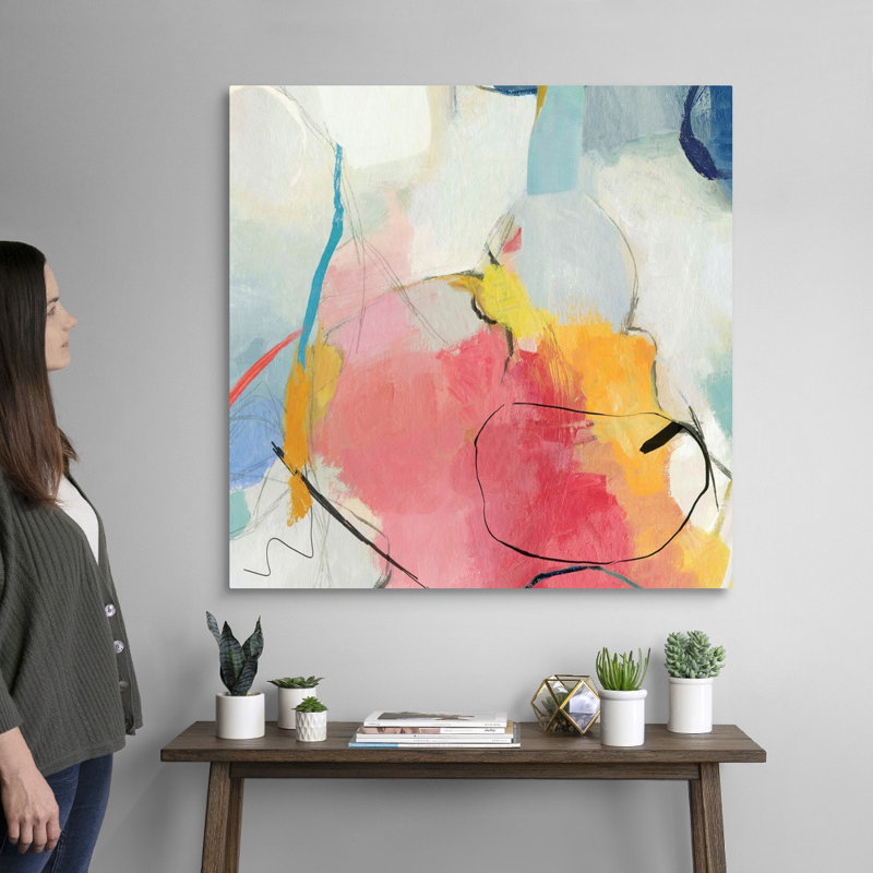 Watermelon II par PI Studio - reproduction sur toile, Toile tendue, H 36 po x l 36 po x P 1,25 po
