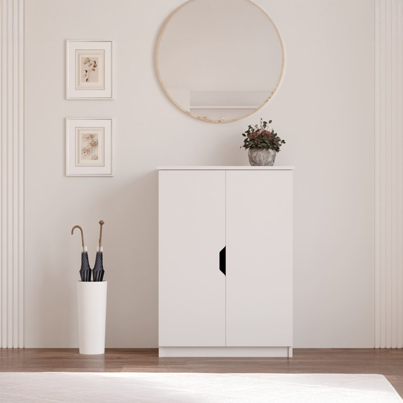 Armoire de rangement pour chaussures 16 paires