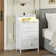Nightstand With Outlets & LED Lights, End Table With3 Drawers & 2-Tier Open Shelf, Bedside Table For Bedroom