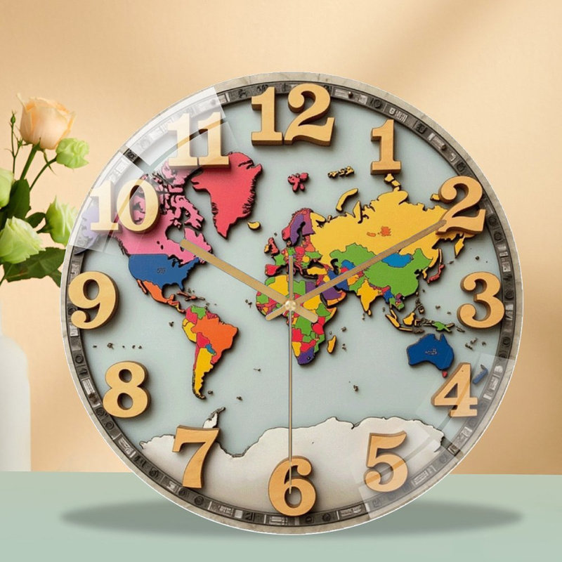 Horloge murale 12 po