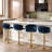 Christal Swivel Upholstered Adjustable Height Counter Stool-103009174