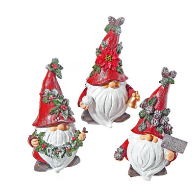 Figurine de gnome en polyrésine