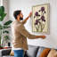 Purple Irises Study Botanical - Wrapped Canvas-2100022568-2100022577