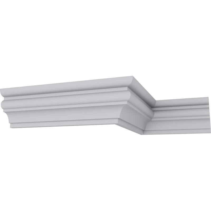 Asa Smooth White Polyurethane Crown Moulding 94-1/2" Length