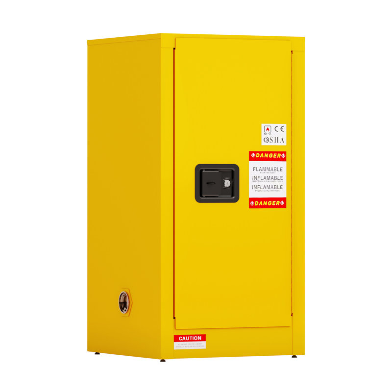 Armoire de sécurité inflammable, H 35,4 po x l 18 po x P 18 po