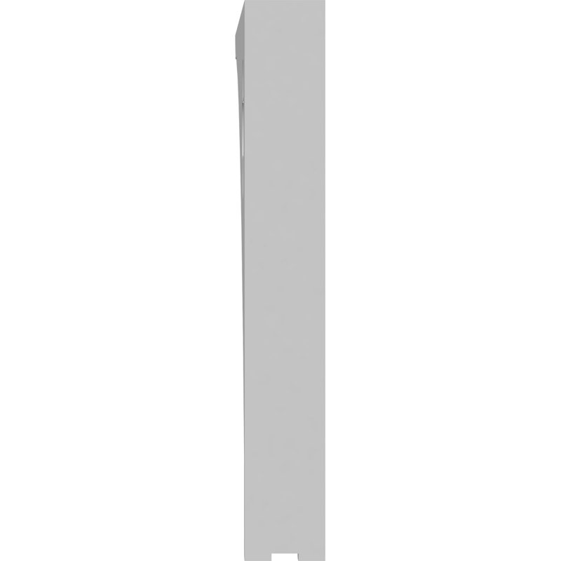 1 7/8"W X 7 1/2"D X 13"H Turner Architectural Grade PVC Corbel, 13" H x 7.5" W x 1.875" D
