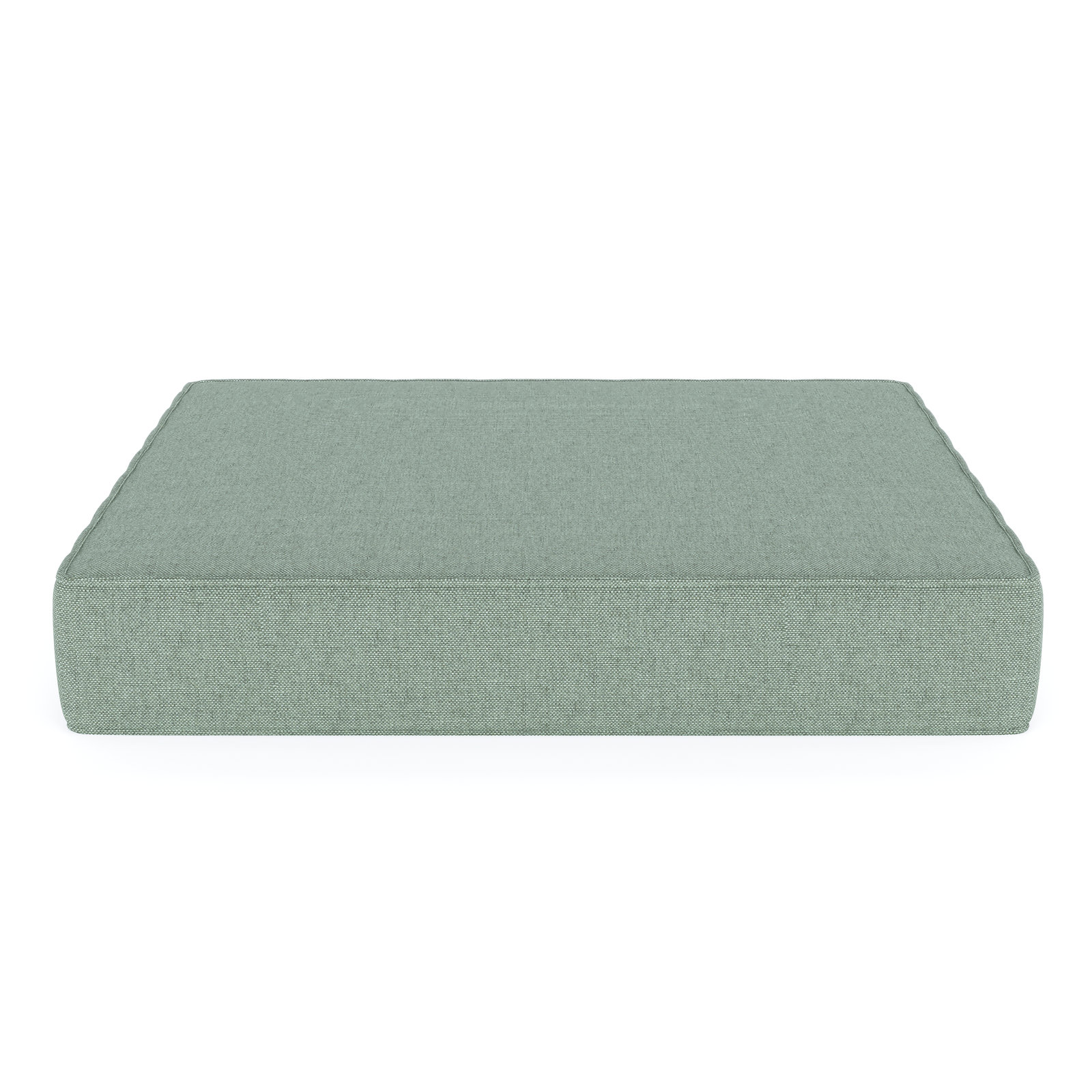Sunbrella® Outdoor Ottoman Cushion, 4" H x 24" W x 20.5" D, Canvas Spa Sunbrella® Canvas