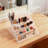 Mellinger Acrylic 6 Compartment Makeup Organizer