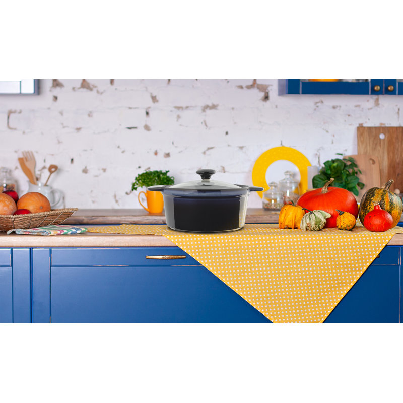 2,2 pte Casserole ronde avec couvercle