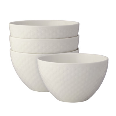Kikko Set of 4 All-Purpose Bowls, 6", 29 oz.