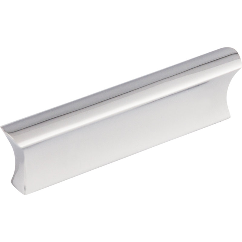 Glacier Finger pull, Polished Chrome, 3" Center to Center