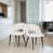 Simili cuir blanc