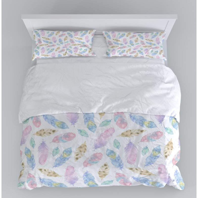 Abstract Duvet Cover, King Duvet Cover + 2 King Shams