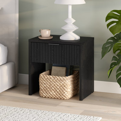 Atas 23.63cm W Bedside Table