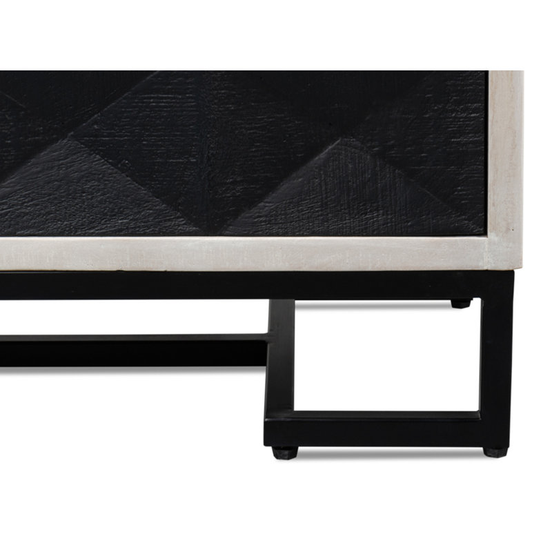 Asiger 72'' Solid Wood Sideboard