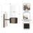 Muheezat 10.0" Metal Wall Sconce-109049435