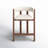 Allura Upholstered Counter Stool with Solid Wood Frame-1320742233
