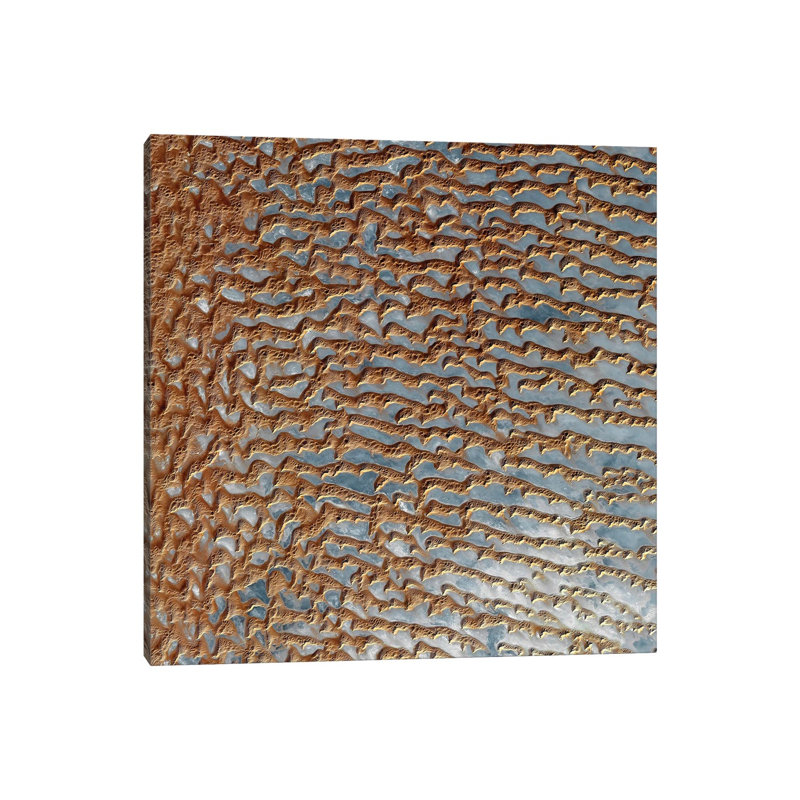 Rub' Al Khali (Empty Quarter), Arabian Peninsula by Stocktrek Images - Wrapped Canvas Print