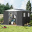 Metal Anti-Corrosion Utility Tool House With Lockable Door-121324720