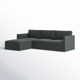 Deirdre 4 - Piece Modular Upholstered Reversible Chaise L-Sectional