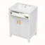 Meuble-lavabo simple avec plateau Yerkes 24,2