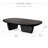 51" Modern Minimalist Double Leg Solid Wood Rectangular Coffee Tables For Living Room-573118158