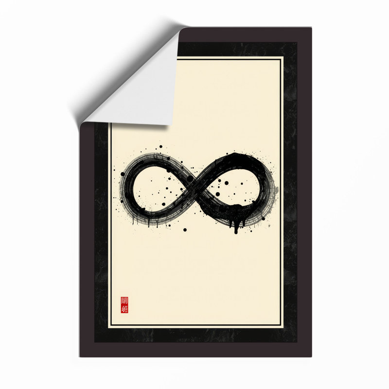 Infinity In Stillness Japandi - Print, Unframed, A1 - 84.1 x 59.4 cm