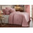 Double Wedding Ring Cotton Tufted Geometric Shapes Coverlet-1197593145-1199440592
