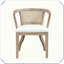 Fauteuil de salle à manger 2 pièces Robuste Confortable Élégant Durable