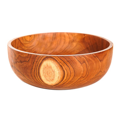 Rainforest Bowls Teak Salad Bowl