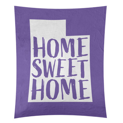 Tapisserie murale Home Sweet Utah