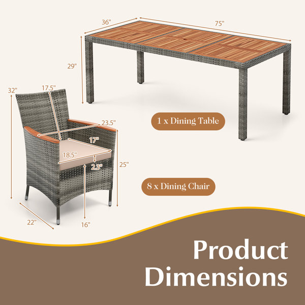 Dimensions du produit