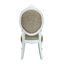 Chaise d'appoint rembourrée King Louis-343370152