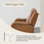 Canapé inclinable électrique en cuir véritable Zachery-733384022-733384020