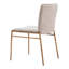 Chaise de salle à manger en polyester Vonda