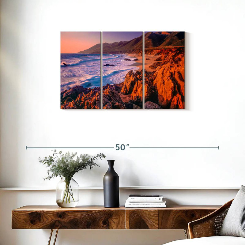 Gillard Big Sur Cliff, 20" H x 33" W