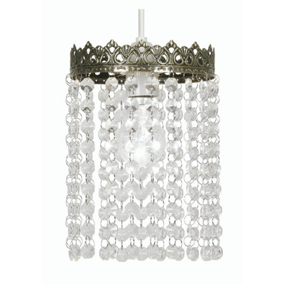 22cm H Glass Novelty Pendant Shade ( Screw On )