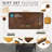 Leather Desk Pad (Real) Leather Desk Mat Set Large Desk Cover Desk Blotter Desk Protector Computer Mat For Keyboard Gaming Mouse Pad Table Laptop Office Desktop Accessories Antique