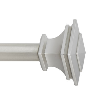 Andrew Steel Adjustable Single Curtain Rod