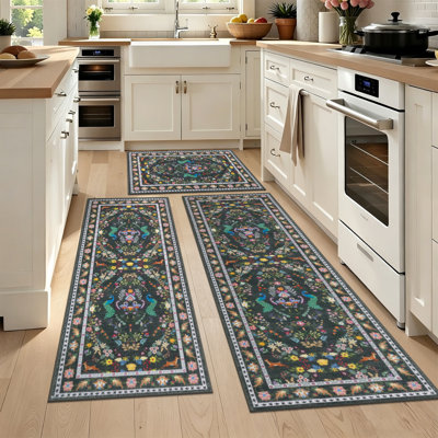 Machine Washable Non-Slip Kitchen Mat