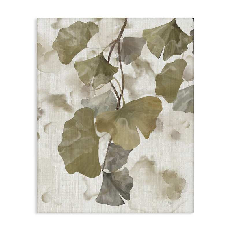 Rustic Ginkgo Leaves par Nan, H 30 po x l 24 po x P 1,5 po