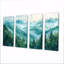 «Northlake», art mural «Peaks» - ensemble d'art mural traditionnel-1246312267-1246312276
