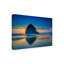 Art mural sur toile tendue - Art mural «Days End at Cannon Beach» par Rick Berk pour le salon, la chambre à coucher ou le bureau - 16 x 24