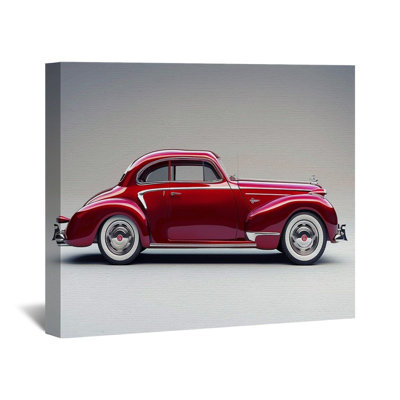 Classic Car Canvas Wrap - Vehicle Wall Decor