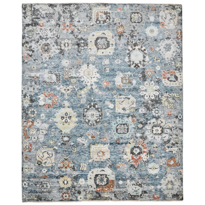 Heritage Bloom Hand Knotted Area Rug