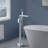 Topcraft Single Handle Floor Mounted Freestanding Tub Filler with Hand shower-73021186