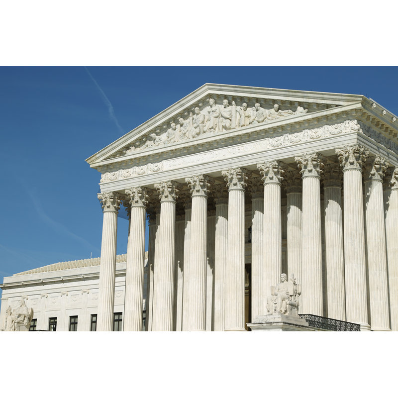 US Supreme Court - Wrapped Canvas Print, 30cm H x 46cm W
